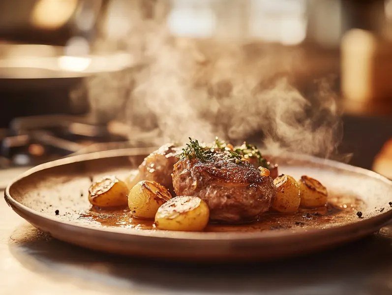 Une selle d'agneau rôtie au four : recette facile