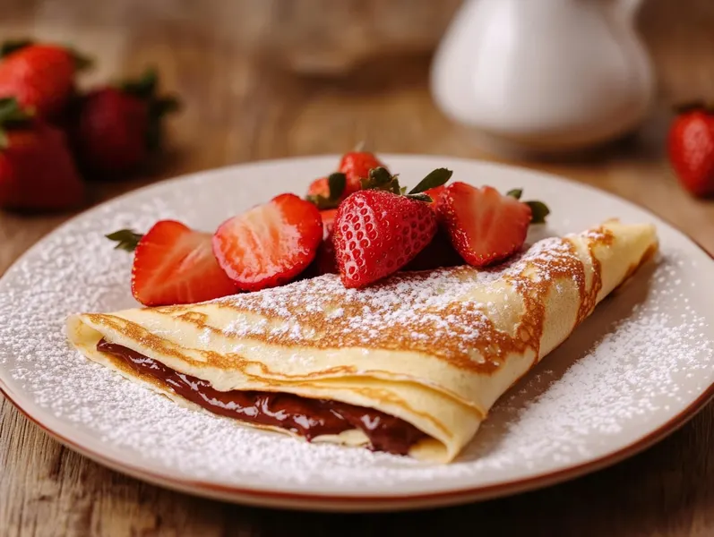 Recette facile des crêpes signee par François perret le maitre pati...