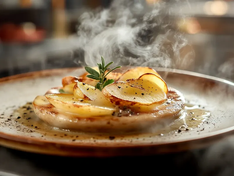 Jean François piege partage sa délicieuse recette de pommes de terr...