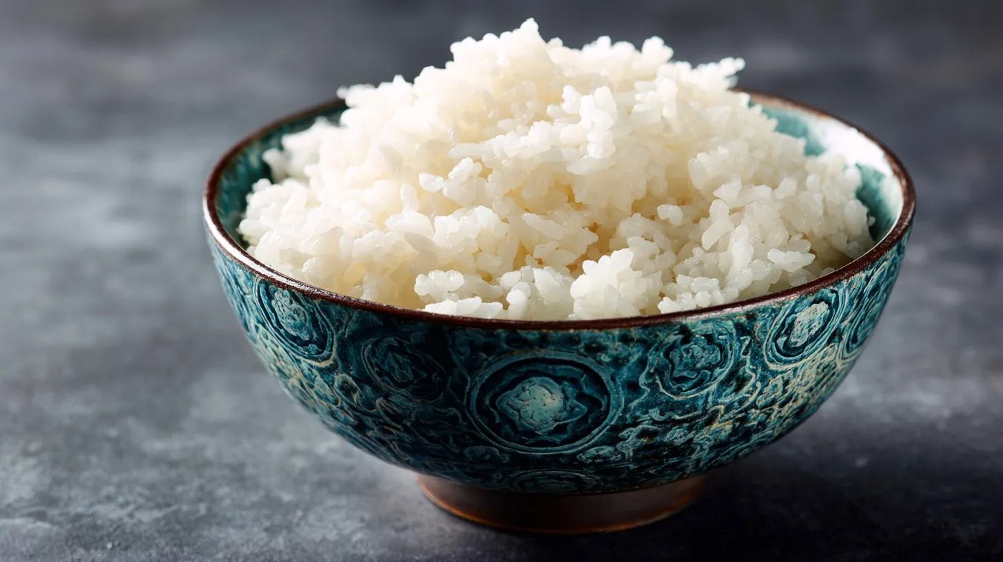 Bol de riz japonais Satsuki cuit à la perfection