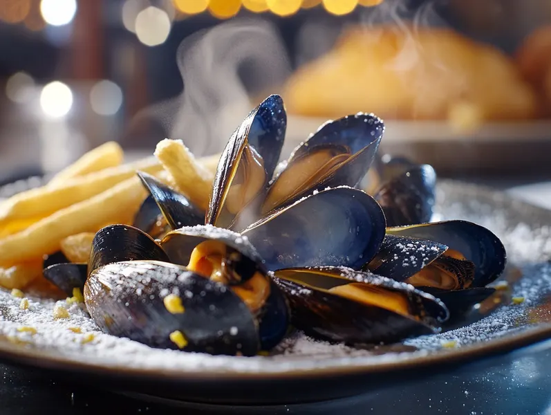 Moules à la crème recette simple et rapide à réaliser
