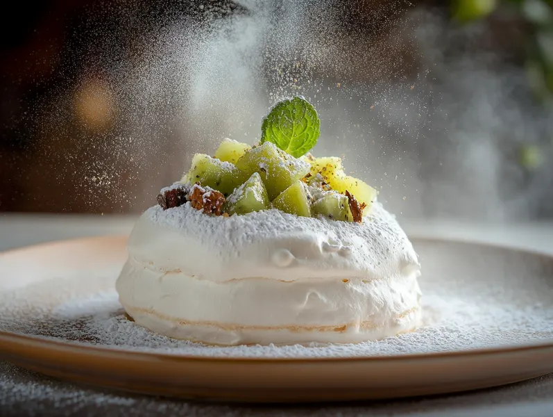 Pavlova au kiwi un incontournable revisité pour une expérience gust...
