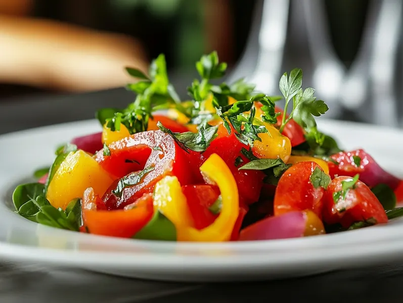 Recette authentique de matbucha salade marocaine facile à faire