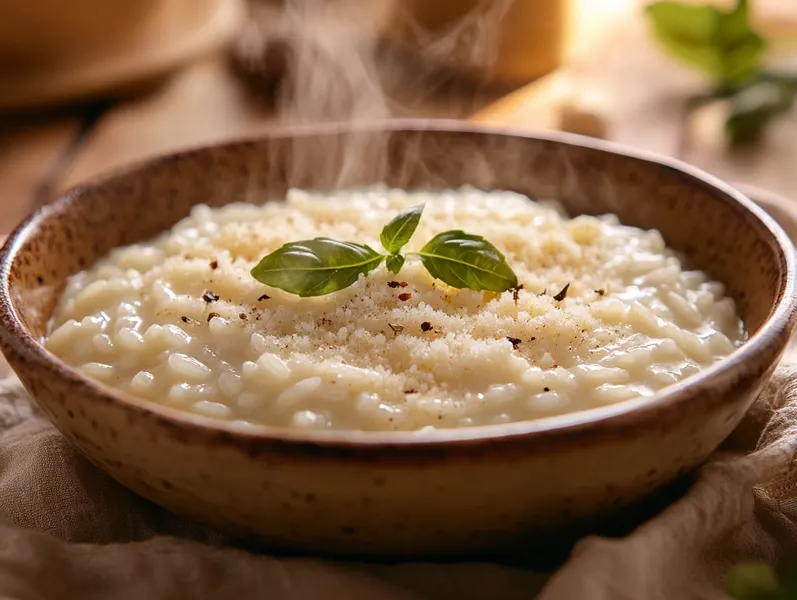 Recette authentique du risotto alla milanese cuisson parfaite