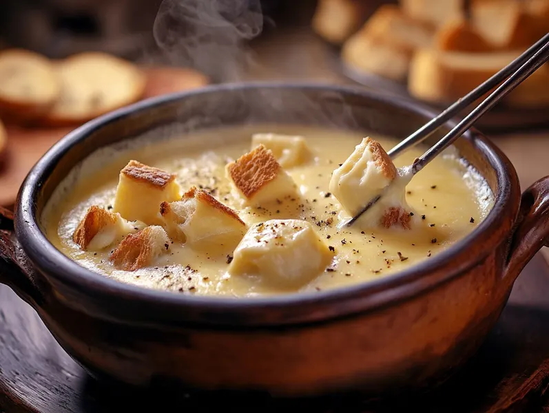 Recette de fondue vigneronne un plat convivial a partager