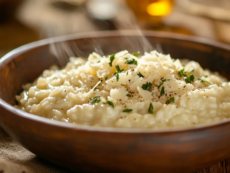 Recette de risotto aux Saint-Jacques facile et rapide à préparer
