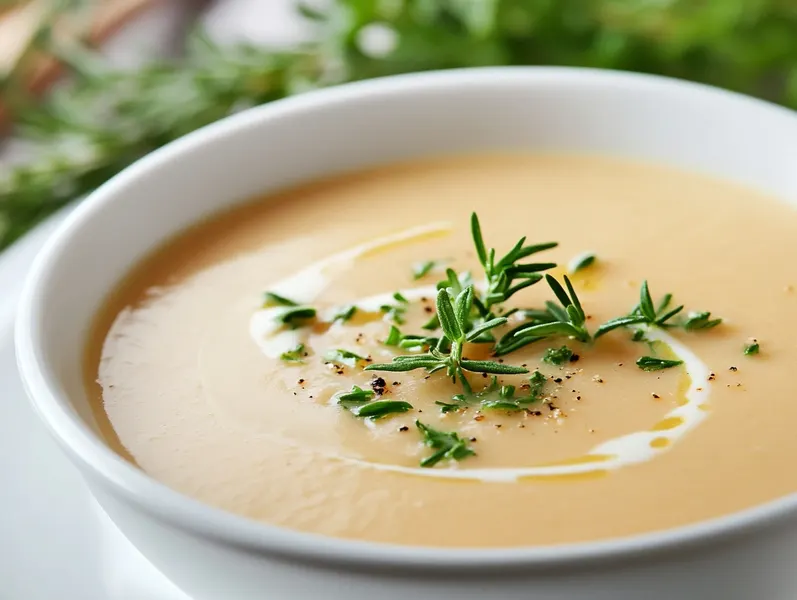 Recette de velouté de champignons au thermomix