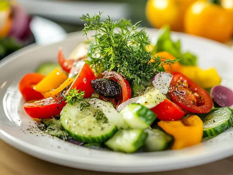 Recette facile de salade de roquette avec vinaigrette maison