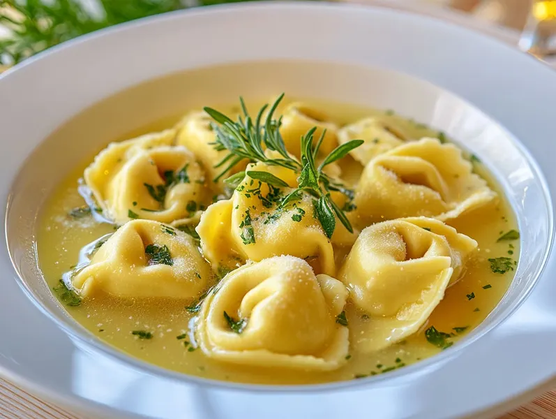 Recette facile tortellini en bouillon savoureux et réconfortant
