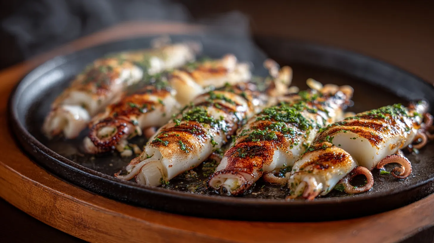 Recette simple de chipirones à la plancha pour l'été
