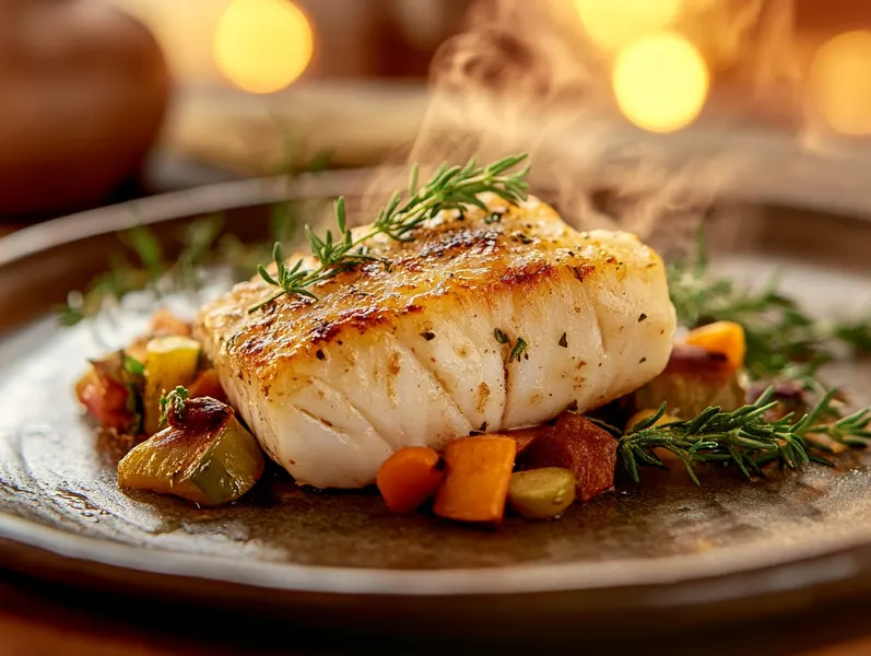 Recette simple de dos de cabillaud rôti au four