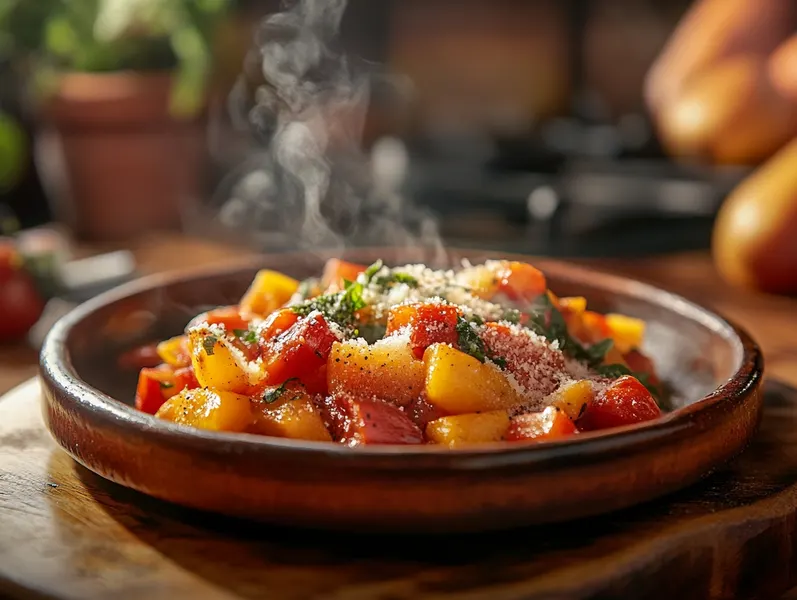 Recette simple de peperoni farcis au four