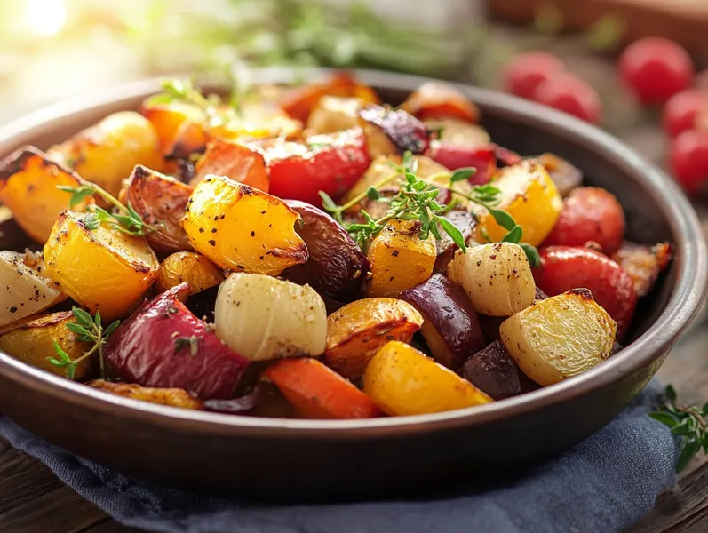 Recette simple depeautre aux légumes d'automne