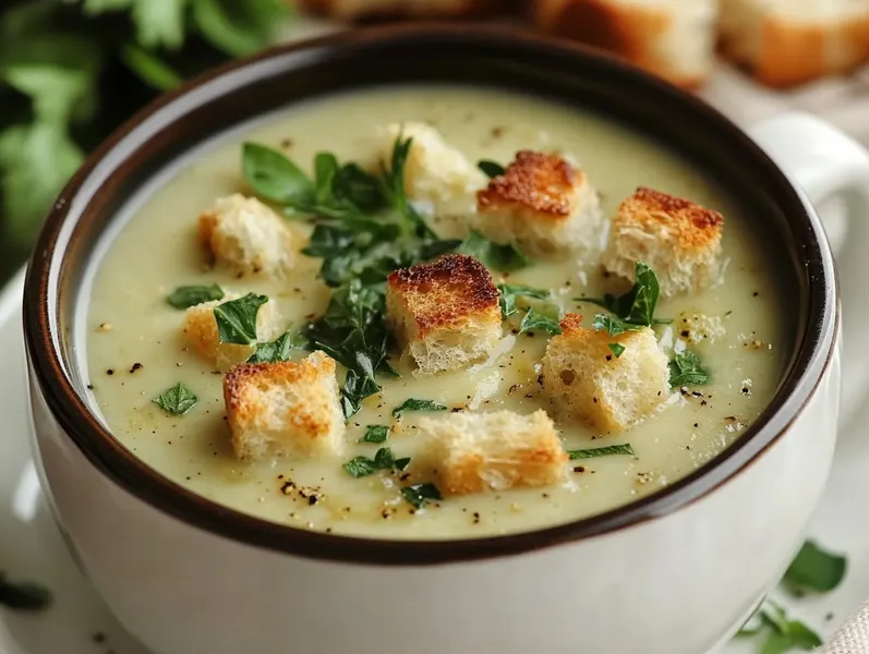 Recette traditionnelle dokroshka soupe russe rafraichissante