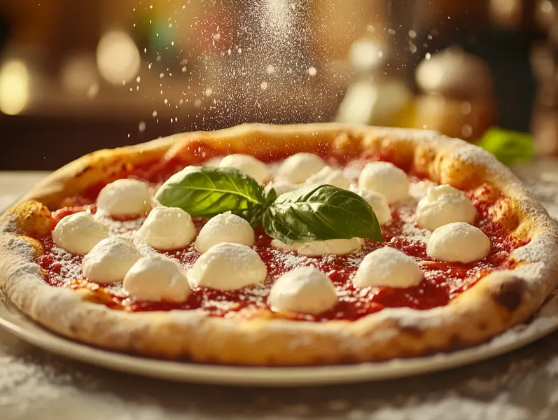 Une miss france réalise une pizza à Belfort pour soutenir les chimp...