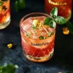 Januar Trocken in Paris: der „Trouble-Fête“ vom Badaboum, gekrönt als bester alkoholfreier Cocktail der Stadt der Lichter